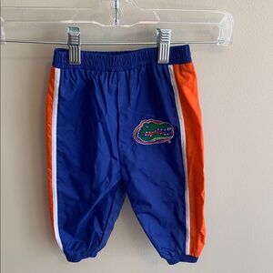 Florida gator Blue and Orange Athletic Pants size 3-6 months
